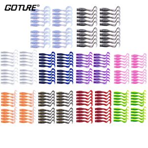 Goture 20 Chiếc Mềm Mồi Câu Cá Bộ PVC Wobblers Swimbait Với Dụ Mùi Cá 50 Mm 1.19G Mồi Nhân Tạo Cho Đại Dương Sông Hồ