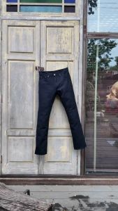 กางเกงยีนส์ผู้ชาย ทรงกระบอกตรง Jack Russel Klassik J-1197 Straight Fit Black