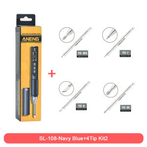 ANENG | ANENG SL108 96W Smart Soldering Iron PD/QC Fast Heating Adjustable Temp 200-450°C Portable Welding Station