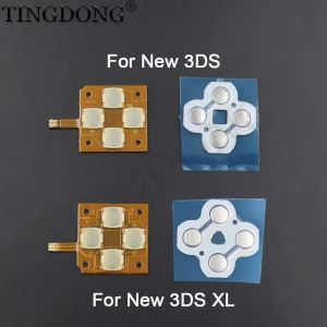 Replacement D‑Pad Metal Dome Snap PCB Board Conductive Film Keyboard Buttons For New 3DS XL Controller Repair Part