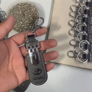 Perodua Stainless Steel LOGO Keychain Car Motorcycle Keyring Key Holder Accessories