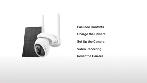 Tp-Link Tapo C665G KIT Solar Powered Pan/Tilt Wi-Fi 2.4Gh/5Ghz 4G LTE Security Camera Kit 4K 8MP 18x Digital Zoom