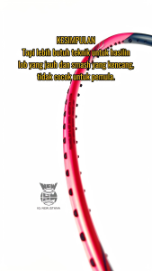 Raket Bulutangkis LI-NING Halbertec Motor Pro - Dewasa - Hitam/Pink