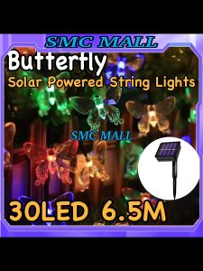 Butterfly 6.5 Meter 30 LED Solar Waterproof Christmas Lights: A Comprehensive Guide