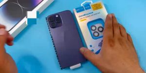 Bộ dán 3 mắt Lens Kuzoom Phủ PVD bảo vệ Camera cho Smart IPhone 14 Promax  14 Pro  14 Plus  14  13 Promax 2 tầng bóng  siêu đẹp