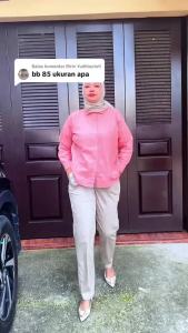 Celana Wanita Jumbo Pinggang Karet BB Sampai 100kg baggy pants big size