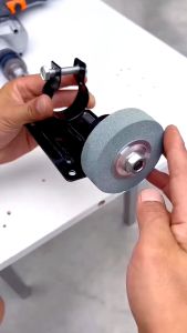 Dudukan Bor Tangan Jadi Gerind Stand Holder Bor Portable FREE Batu Asah Gerinda 3 Inch Poles