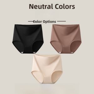Miiow | Antibacterial High Waist Womens Underwear Cat Person Seamless Triangle Shorts Comfortable Modal Fabric No Tag Cotton Crotch