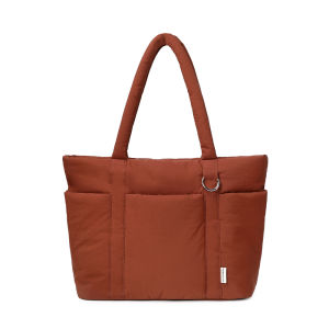 Ladies Large Capacity Shoulder Bag Laptop Case 15.6 16 inch Multi Pocket Lightweight Travel Handbag Shockproof Laptop Tote Bag