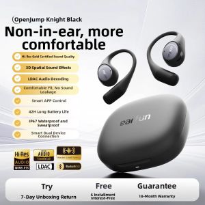 EarFun | Open Bluetooth Sport Headphones with Ear Hooks and Directional Anti-Leakage Design