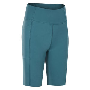 High-Waist Yoga Pants Womens Fitness Training Tight Shorts Sport Riding Outerwear Base Layer Pants Elastic Sports Wear