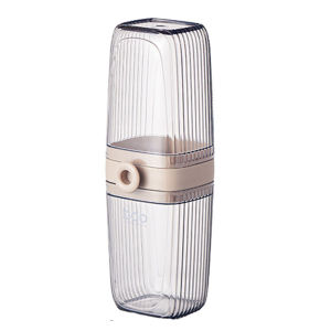 Travel Wash Cup Suit Portable Gargle Cup Tooth Mug For Home Couple Toothbrush Toothpaste Tooth Set Box Travel Punch-Free