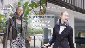 60% Off Clearance | Kusa NM800 Neck Massage Travel Pillow - 4D Acupressure + Heat | Hong Kong Quality | Limited Stock