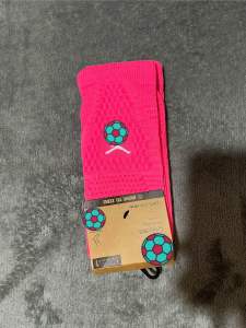 (1 Pair) Embroidered PINK JD UNICORN Socks High Cut Premium Quality
