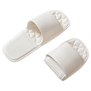 Foldable Travel Slippers Home Indoor Couple Tourism Disposable Slippers Bathroom Anti-slip Leak Proof Hotel Business Trip