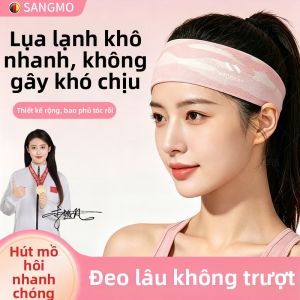 Băng Đô Rộng Không Trượt Thấm Mồ Hôi