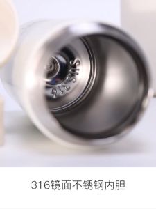 FACE Classic Bounce Lid Insulated Vacuum 316 Stainless Steel Thermal Flask (450ml)