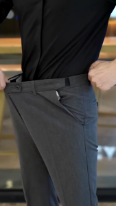 Quần âu nam Bigsize ZENBIG cạp chun ẩn trong chất liệu vải co giãn dày dặn không nhăn bai xù size từ 36-46