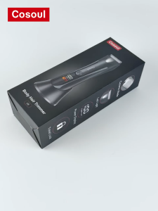 Cosoul Body Hair Trimmer For Men Pubic Hair Shaver Electric Groomer Chest Hair / Arm Hair / Leg Hair / Private Part Hair / Ball Trimmer Removal IPX7 Waterproof LED Display