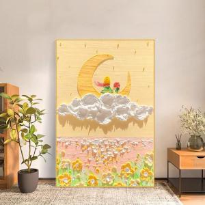 Cream Style Living Room Decorative Painting Ins Art Bedroom Bedside Painting Sofa Floor Painting Entrance Painting Desktop Decoration Painting