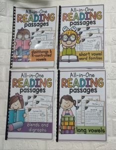 ALL IN ONE READING PASSAGES SET