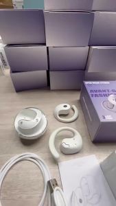 OWS Headphones Bone Conduction Earphone Open Ear Sports Bluetooth Headphones Wireless Earbuds With Noise Cancellation