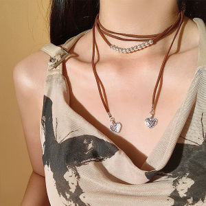 Bohemian Silver Simple Long Rope Wrap Necklace Womens Vintage Fashion Match Accessories Bohemian Style Jewelry Pendant