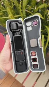 AMBITFUL | Hộp Đựng Ambitful DC03 Pro Dành Cho DJI Osmo Pocket 3/4 - Túi Đựng Chống Sốc Chống Va Đập Có Ngăn Chia Phụ Kiện Cho Máy Quay Video Thể Thao & Hành Động