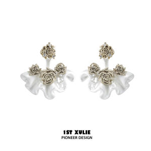 1ST XULIE | Bông Tai Thiết Kế Cổ Điển Bạc 925 Tinh Xảo