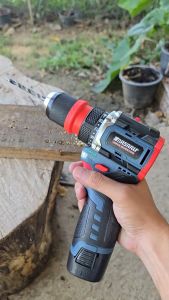 MASARU รุ่น SCDS-135 สว่านไร้สาย สว่านไขควงไร้สาย 2 ระบบ 18V สว่านไฟฟ้าไร้สาย สำหรับเจาะไม้ เหล็ก เจาะหลังคา ไขน็อต มอเตอร์บัสเลส แบตเตอรี่ลิเธียม