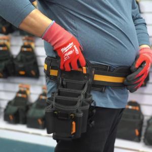 TOOLSTACK 10-Pocket Tool Pouch Mechanic Multifunctional Multi-Pocket Technician Tool Bag Quick Durable Hanging Waist Storage Bag