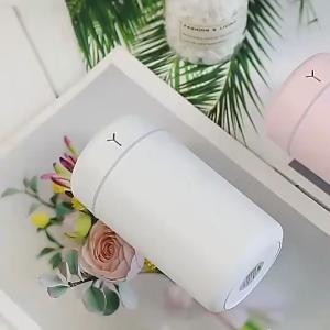 [✅SG Ready Stock] Portable 420ml Air Humidifier Aroma Oil Humidificador for Home Car with Colorful Soft Night Light 车载加湿器