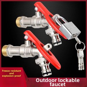Oral-B | Lockable Frost-Resistant Outdoor Faucet 4 Inches