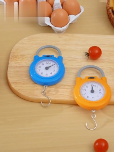 เครื่องชั่งน้ำหนัก แบบพกพาสามารถแขวนเก็บได้ ตาชั่งขนาดเล็ก รับน้ำหนักได้ถึง 10 กิโล ง่ายต่อการใช้งาน /2134