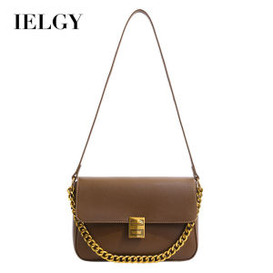 IELGY Ladies Black Underarm Bag Popular Retro Trendy Crossbody Small Square Bag