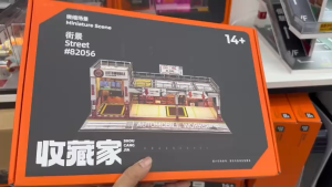 Mô hình Diorama garage sửa xe 2 tầng 1:64 GRE911DIO-56 chính hãng trưng bày xe