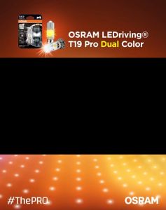LAMPU LED MOTOR AC DC OSRAM PUTIH KUNING H6 M5 K1 DUA WARNA 8035BC