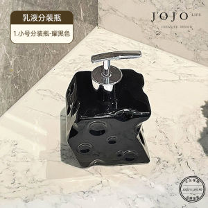 Jojos L. PD Return High Aesthetic Pressure Head Hand Liquid Bottle for Bathroom Partition Nordic Style Pure Color Travel Use
