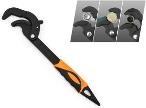Monkey Spanner High Carbon Steel Self Locking Ratchet Open End Wrench With Color Mixing Handle Repair Tools 14-30mm 30-60mm