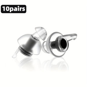 Musicians Earplugs for Noise Cancelling Concert Festivals Drummers DJS  Reusable High Fidelity Concert Ear Plugs for Music