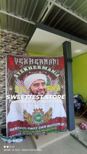 1 HARI JADI BONUS STIKER TERLARIS TERMURAH BENDERA SYEKHERMANIA PECINTA SHOLAWAT