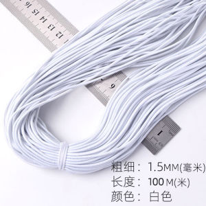 ยางยืดทรงกลมเชือกยางยืดหลายขนาดอุปกรณ์เสริมสำหรับกระเป๋าเสื้อผ้ายางรัดหลายเส้นเชือกกระโดดยืดหยุ่นสูง