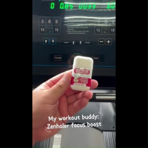 Zenhaler Focus Boost – Dual Nasal Inhaler - Double Hole | for Mental Clarity Concentration & Energy