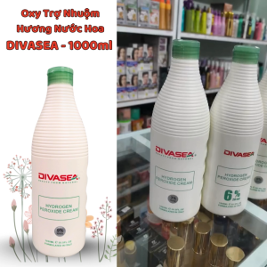 Oxy Trợ Nhuộm Hương Nước Hoa DIVASEA - 1000ml Dịu Nhẹ Không Rát Da Đầu.