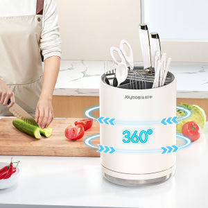 Joybos | Rotatable Multi-function Drainable Knife and Chopstick Holder for Kitchen Countertop