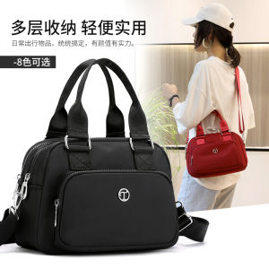 New 2025 Versatile Oxford Cloth Womens Handbag Large Capacity Canvas Shoulder Crossbody Bag Lightweight Fashionable Tote Bag