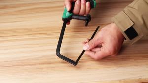 LAOA | LAOA Mini Khung Cưa Thép Cầm Tay Nhỏ Dùng Cho Chế Biến Gỗ Hộ Gia Đình Cắt Răng Vừa Dụng Cụ DIY
