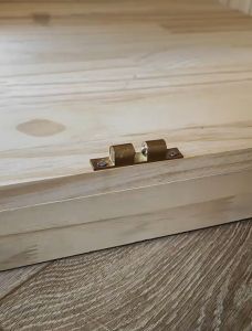 01 Chốt bi giữ cánh tủ chốt bi gài cánh tù bằng đồng mạ niken có nhiều cỡ cho khách lựa chọn