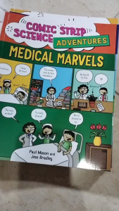 Comic Strip Science Chemistry Biology Physics Space etc.(4-5 books/set) Brand New and Full Color