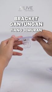 Ring Tirai 12PCS Tirai Kamar Mandi Shower Gantungan Oval C Serbaguna Gorden 2 Ukuran